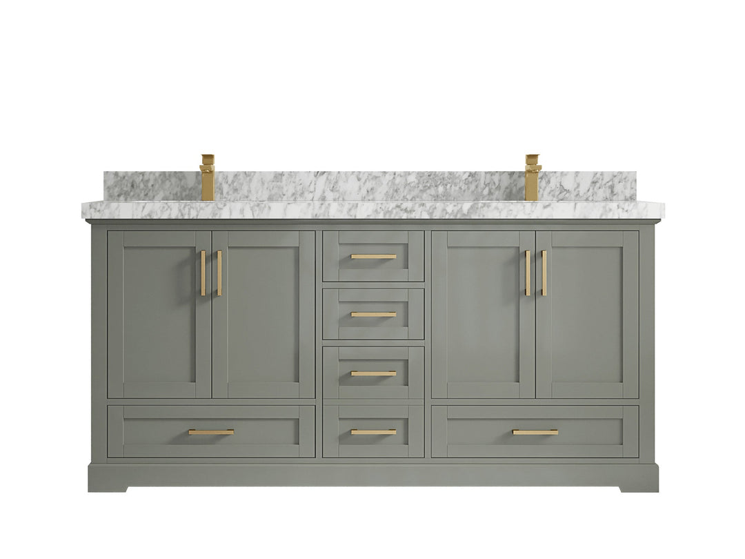 Boston 72 in. W x 22 in. D Single Sink Bathroom Vanity - Willow Bath and Vanity