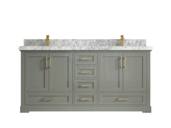 Boston 72 in. W x 22 in. D Double Sink Bathroom Vanity - photo 14