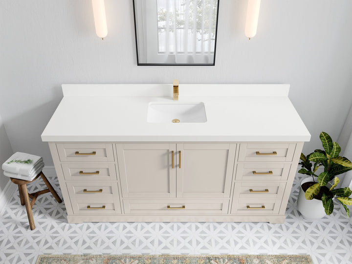 Boston 72 in. W x 22 in. D Single Sink Bathroom Vanity - photo 43