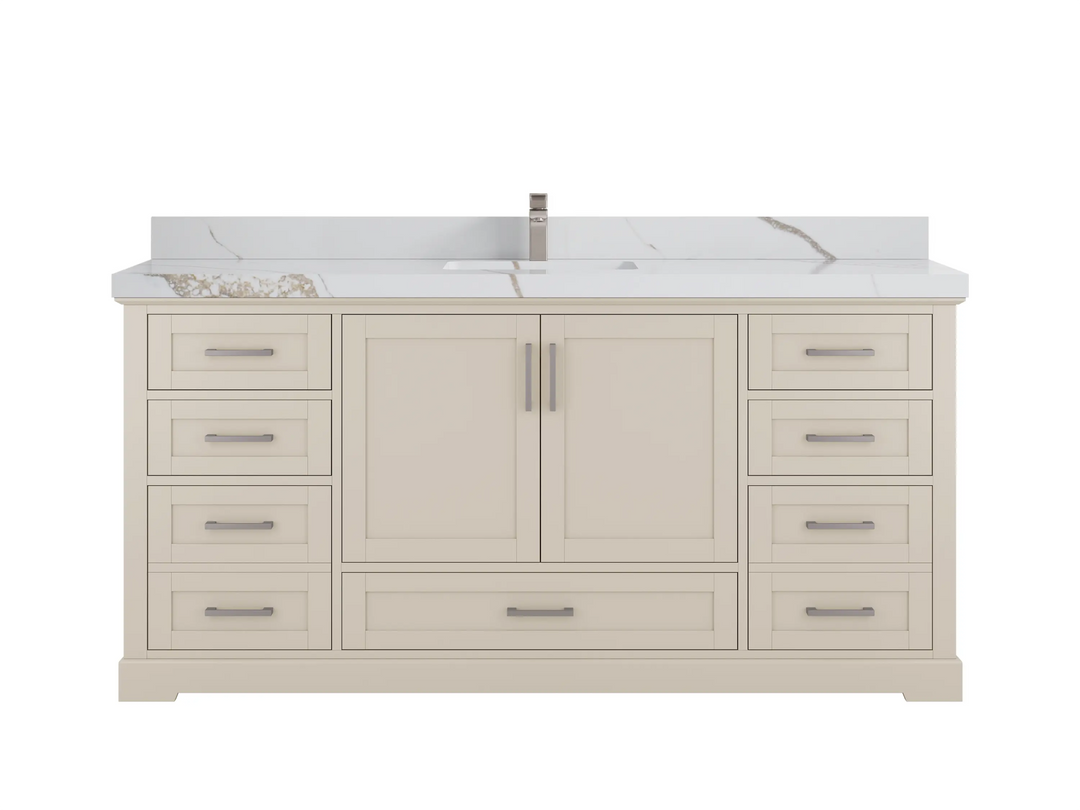 Boston 72 in. W x 22 in. D Single Sink Bathroom Vanity - Willow Bath and Vanity