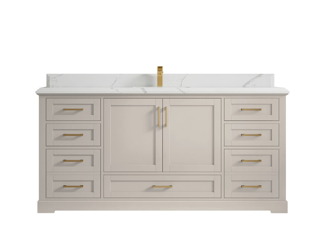 Boston 72 in. W x 22 in. D Single Sink Bathroom Vanity - Willow Bath and Vanity