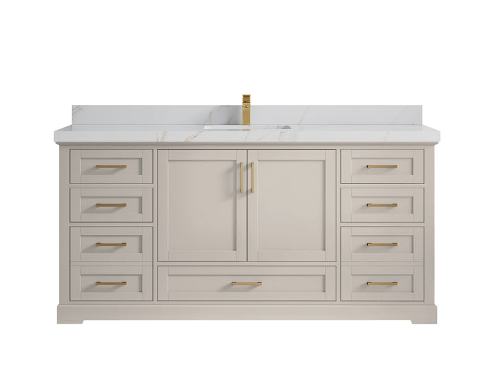 Boston 72 in. W x 22 in. D Single Sink Bathroom Vanity - photo 22