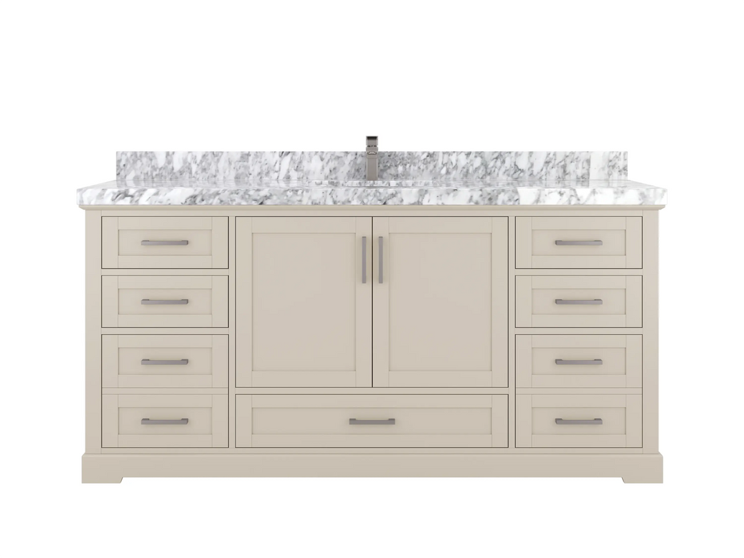 Boston 72 in. W x 22 in. D Single Sink Bathroom Vanity - Willow Bath and Vanity