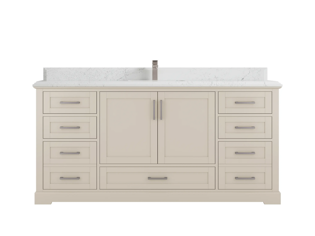 Boston 72 in. W x 22 in. D Single Sink Bathroom Vanity - Willow Bath and Vanity