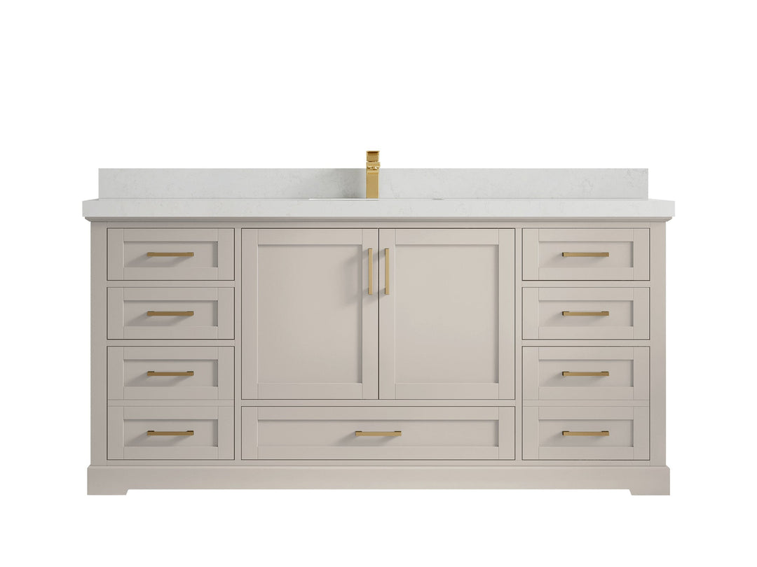 Boston 72 in. W x 22 in. D Single Sink Bathroom Vanity - Willow Bath and Vanity