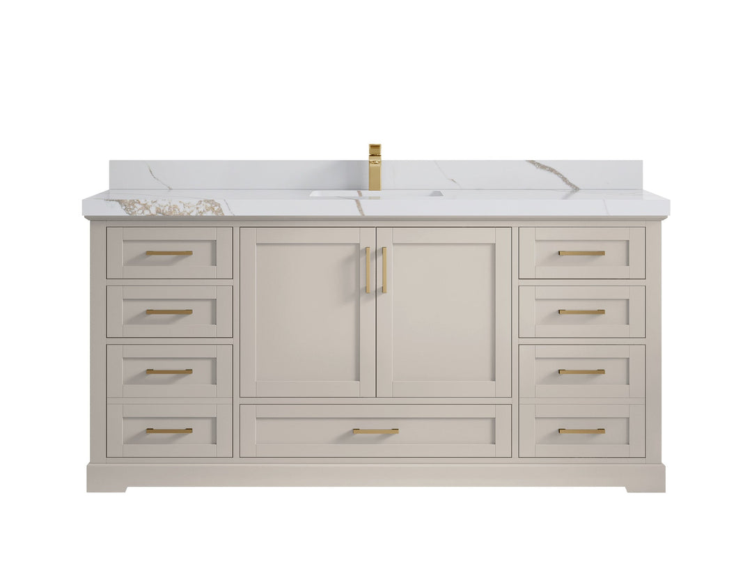 Boston 72 in. W x 22 in. D Single Sink Bathroom Vanity - Willow Bath and Vanity