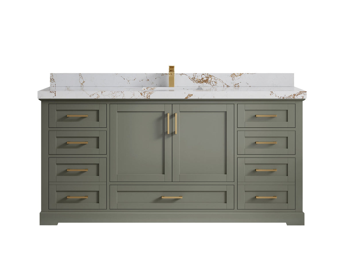 Boston 72 in. W x 22 in. D Single Sink Bathroom Vanity - Willow Bath and Vanity