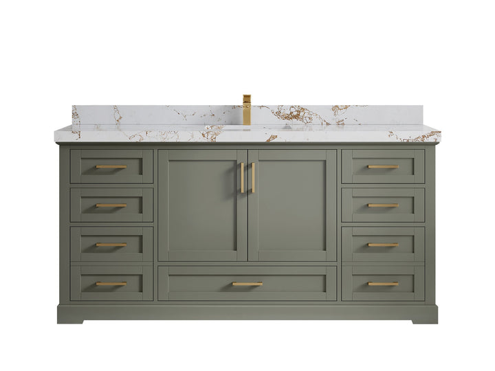 Boston 72 in. W x 22 in. D Single Sink Bathroom Vanity - photo 38