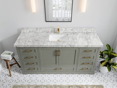 Boston 72 in. W x 22 in. D Single Sink Bathroom Vanity - photo 7