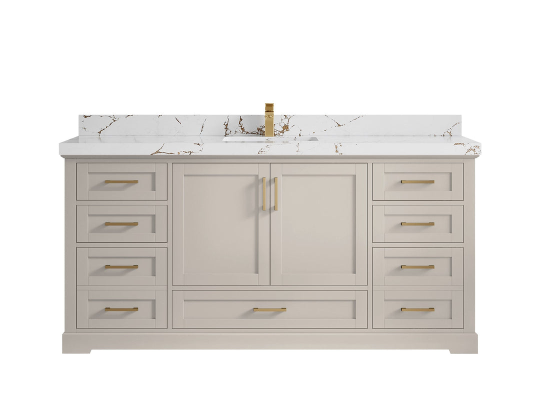 Boston 72 in. W x 22 in. D Single Sink Bathroom Vanity - Willow Bath and Vanity