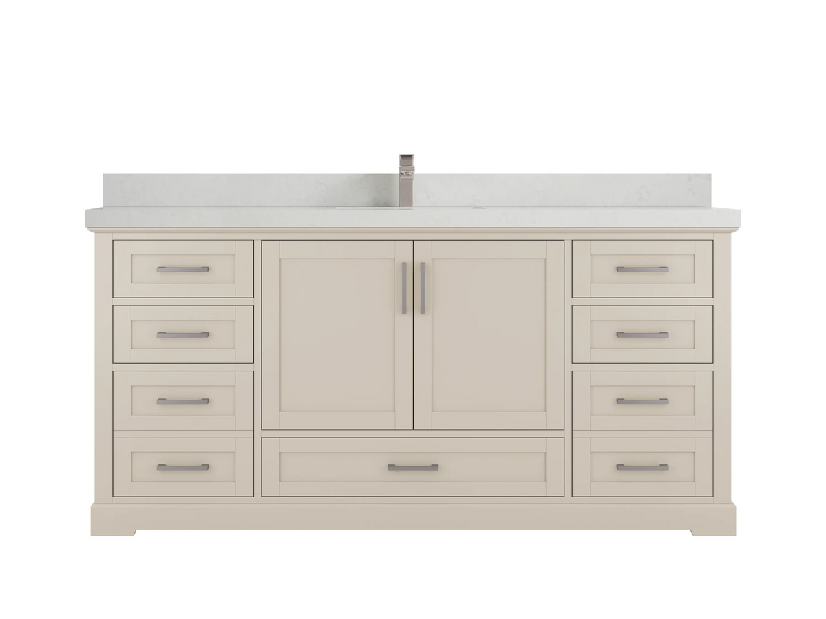Boston 72 in. W x 22 in. D Single Sink Bathroom Vanity - Willow Bath and Vanity