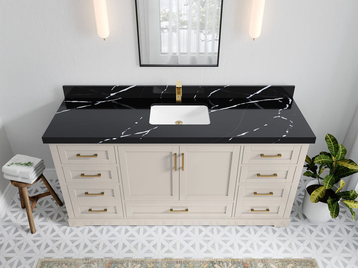 Boston 72 in. W x 22 in. D Single Sink Bathroom Vanity - photo 11