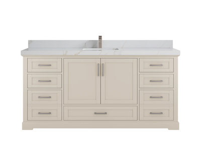 Boston 72 in. W x 22 in. D Single Sink Bathroom Vanity - Willow Bath and Vanity