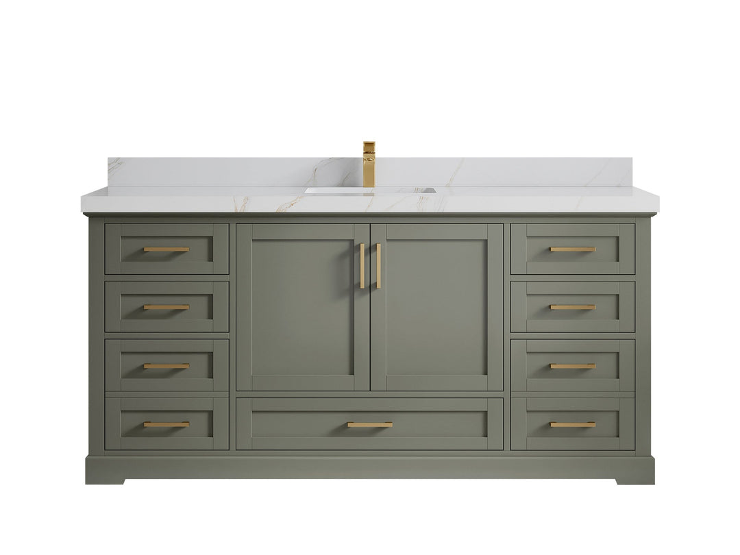 Boston 72 in. W x 22 in. D Single Sink Bathroom Vanity - Willow Bath and Vanity