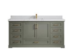 Boston 72 in. W x 22 in. D Single Sink Bathroom Vanity - photo 20