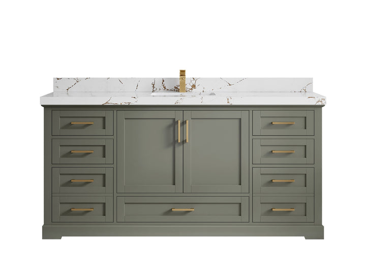 Boston 72 in. W x 22 in. D Single Sink Bathroom Vanity - photo 36