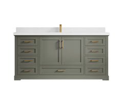 Boston 72 in. W x 22 in. D Single Sink Bathroom Vanity - photo 26
