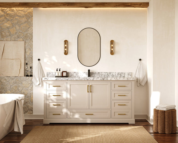 Boston 72 in. W x 22 in. D Single Sink Bathroom Vanity - photo 5