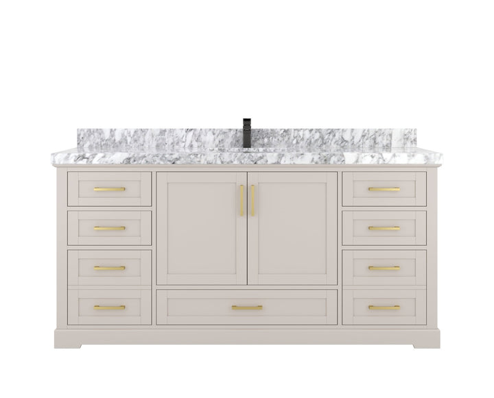 Boston 72 in. W x 22 in. D Single Sink Bathroom Vanity - photo 1