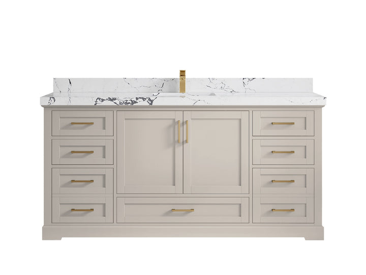 Boston 72 in. W x 22 in. D Single Sink Bathroom Vanity - photo 40