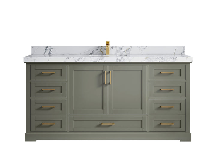 Boston 72 in. W x 22 in. D Single Sink Bathroom Vanity - photo 20