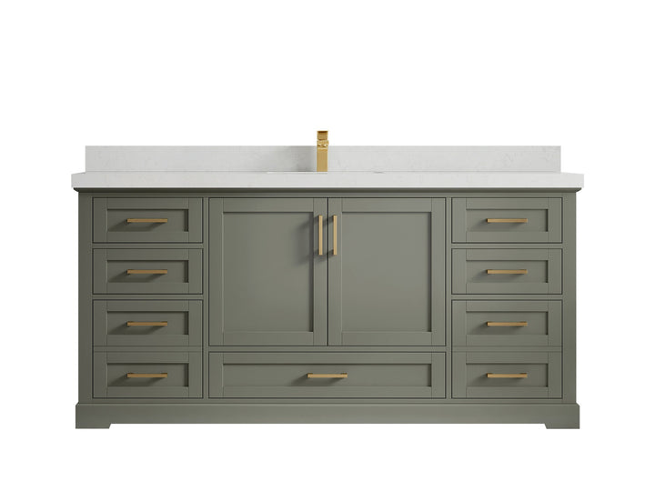 Boston 72 in. W x 22 in. D Single Sink Bathroom Vanity - photo 10