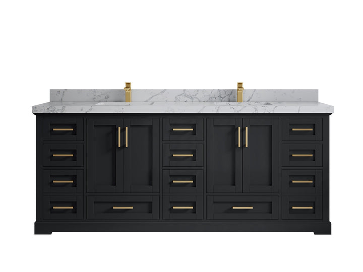 Boston 84 in. W x 22 in. D Double Sink Bathroom Vanity - photo 41