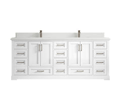 Boston 84 in. W x 22 in. D Double Sink Bathroom Vanity - photo 49