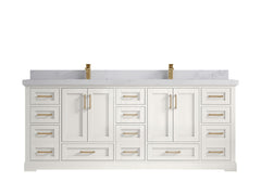 Boston 84 in. W x 22 in. D Double Sink Bathroom Vanity - photo 23