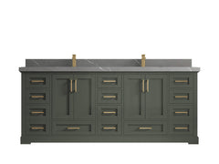 Boston 84 in. W x 22 in. D Double Sink Bathroom Vanity - photo 32