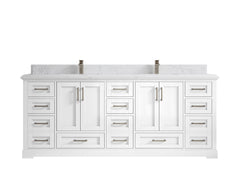 Boston 84 in. W x 22 in. D Double Sink Bathroom Vanity - photo 47