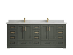 Boston 84 in. W x 22 in. D Double Sink Bathroom Vanity - photo 16