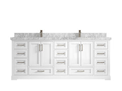 Boston 84 in. W x 22 in. D Double Sink Bathroom Vanity - photo 13