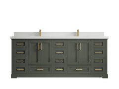 Boston 84 in. W x 22 in. D Double Sink Bathroom Vanity - photo 42
