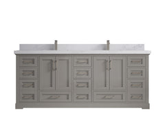Boston 84 in. W x 22 in. D Double Sink Bathroom Vanity - photo 24
