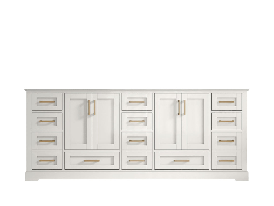Boston 84 in. W x 22 in. D Double Sink Bathroom Vanity - Willow Bath and Vanity