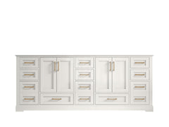 Boston 84 in. W x 22 in. D Double Sink Bathroom Vanity - photo 6