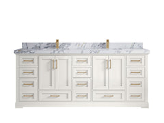 Boston 84 in. W x 22 in. D Double Sink Bathroom Vanity - photo 25