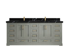 Boston 84 in. W x 22 in. D Double Sink Bathroom Vanity - photo 18