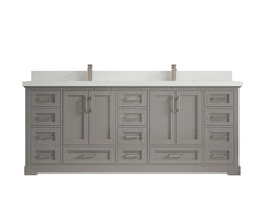 Boston 84 in. W x 22 in. D Double Sink Bathroom Vanity - photo 42