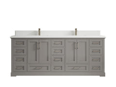 Boston 84 in. W x 22 in. D Double Sink Bathroom Vanity - photo 48