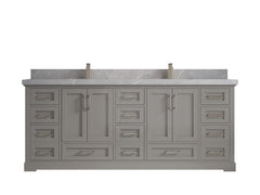 Boston 84 in. W x 22 in. D Double Sink Bathroom Vanity - photo 30