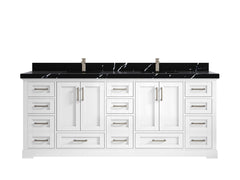 Boston 84 in. W x 22 in. D Double Sink Bathroom Vanity - photo 17