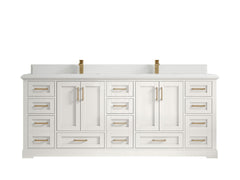 Boston 84 in. W x 22 in. D Double Sink Bathroom Vanity - photo 49