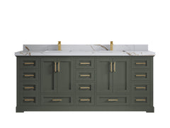 Boston 84 in. W x 22 in. D Double Sink Bathroom Vanity - photo 20