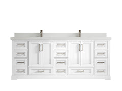 Boston 84 in. W x 22 in. D Double Sink Bathroom Vanity - photo 43