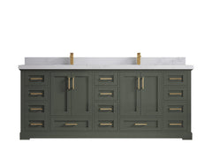 Boston 84 in. W x 22 in. D Double Sink Bathroom Vanity - photo 24