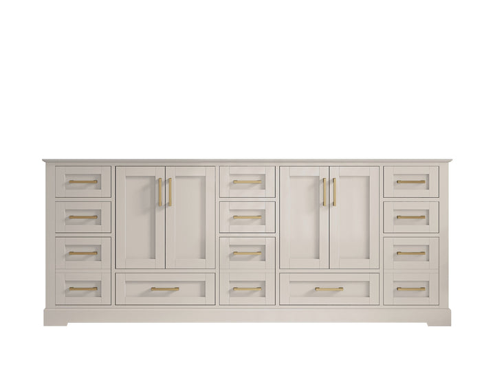 Boston 84 in. W x 22 in. D Double Sink Bathroom Vanity - photo 6