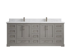 Boston 84 in. W x 22 in. D Double Sink Bathroom Vanity - photo 46