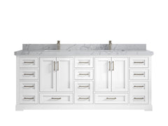 Boston 84 in. W x 22 in. D Double Sink Bathroom Vanity - photo 41